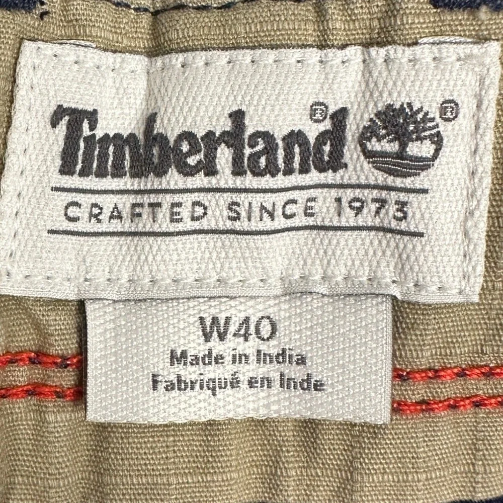 Timberland Shorts Mens 40 Navy Blue Cargo Ripstop Utility Hiking Outdoor Pockets